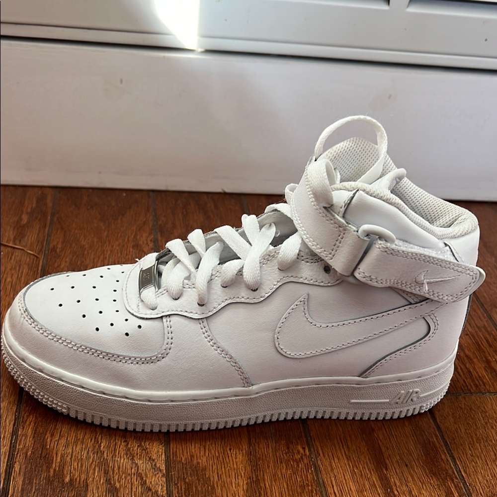 Nike White High-Top Sneakers